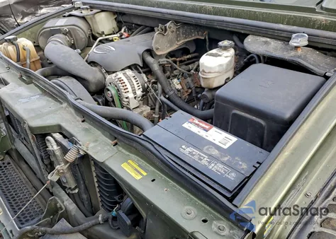 2004 Hummer H2 из США, поврежденный, VIN 5GRGN23U84H102789